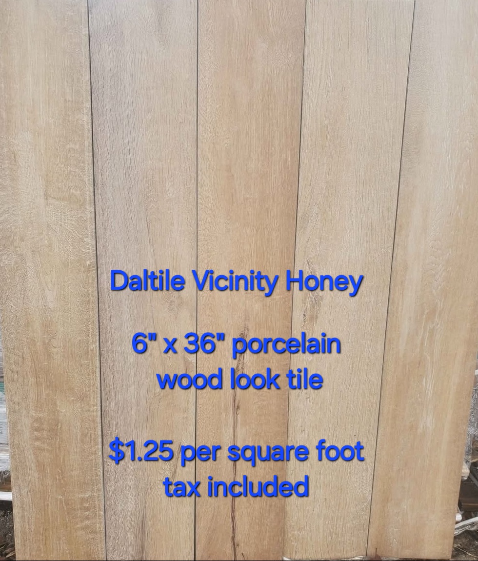 A photo of Daltile Vicinity Honey tile for sale